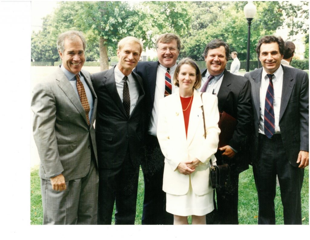 Unveiling of the White House proposal of the CDFI Fund Program in 1993.